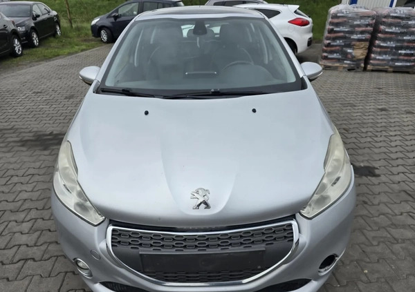 Peugeot 208 cena 12400 przebieg: 248253, rok produkcji 2012 z Świdwin małe 121